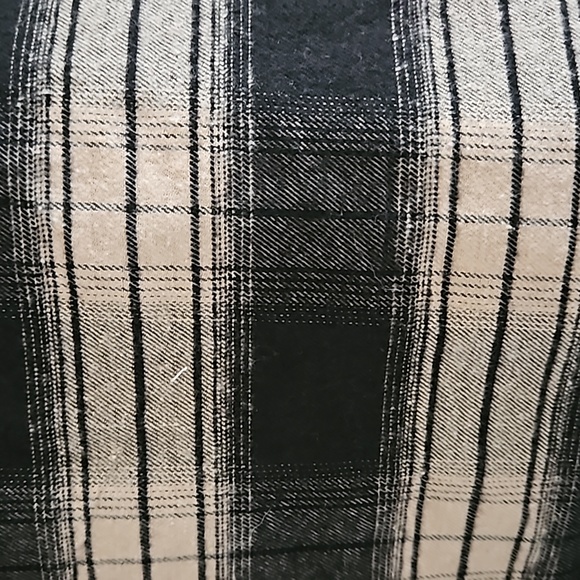 Plaid button down shirt. NWOT - Picture 4 of 4